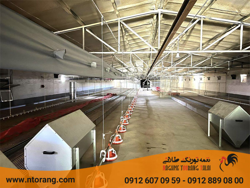 سیستم سرمایشی برای مرغداری
